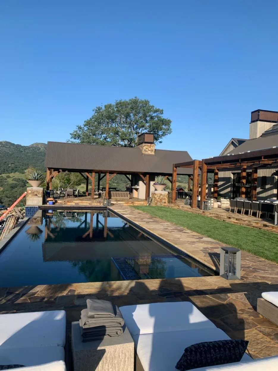 Residential bathroom remodel with custom trim